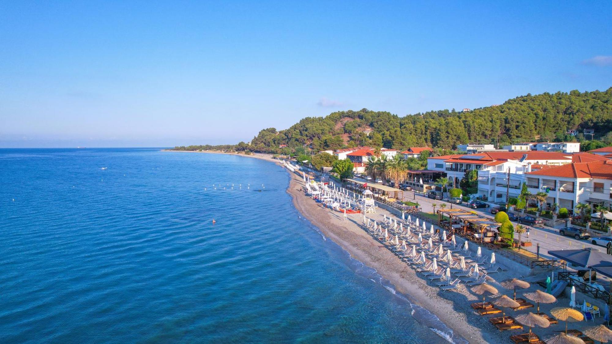 Hotel Paralio Poszídi Kültér fotó