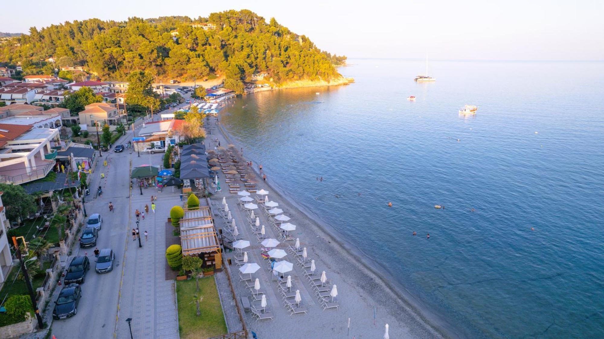 Hotel Paralio Poszídi Kültér fotó