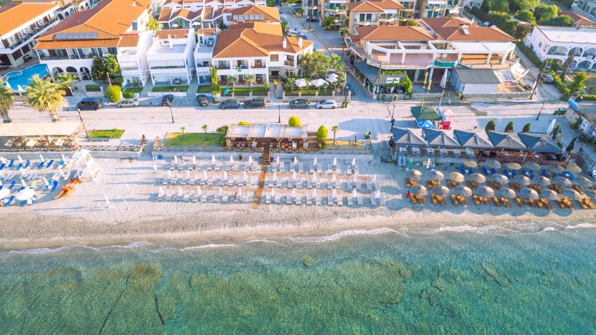 Hotel Paralio Poszídi Kültér fotó